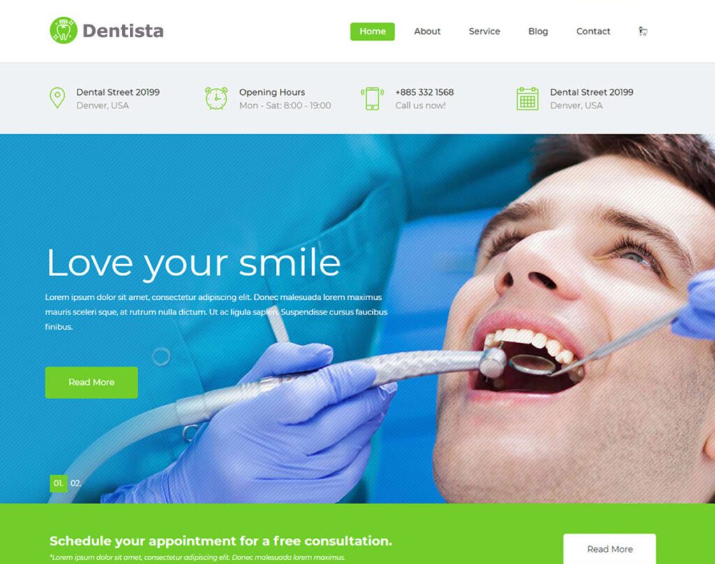 site dentista