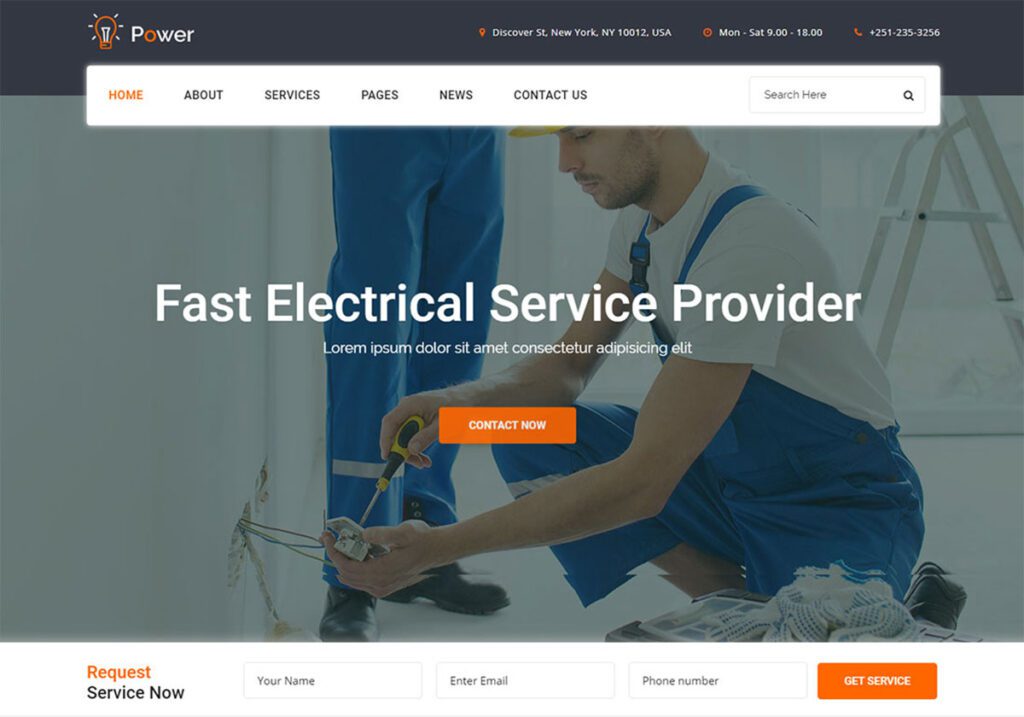 site serviços